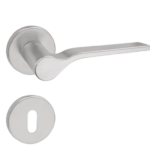 Maniglia Onda Rosetta Tonda d.50x5h Bocchetta Foro Chiave varie finiture Fimet Maniglie